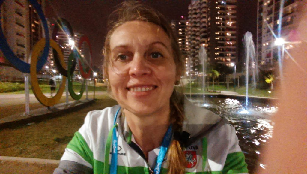 Aistė Žemaitytė sporto psichologė RIO Olimpiadoje